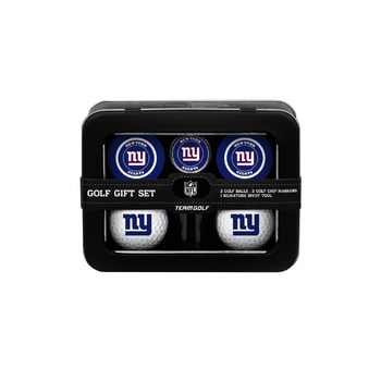 New York Giants 2 Ball Tin Gift Set