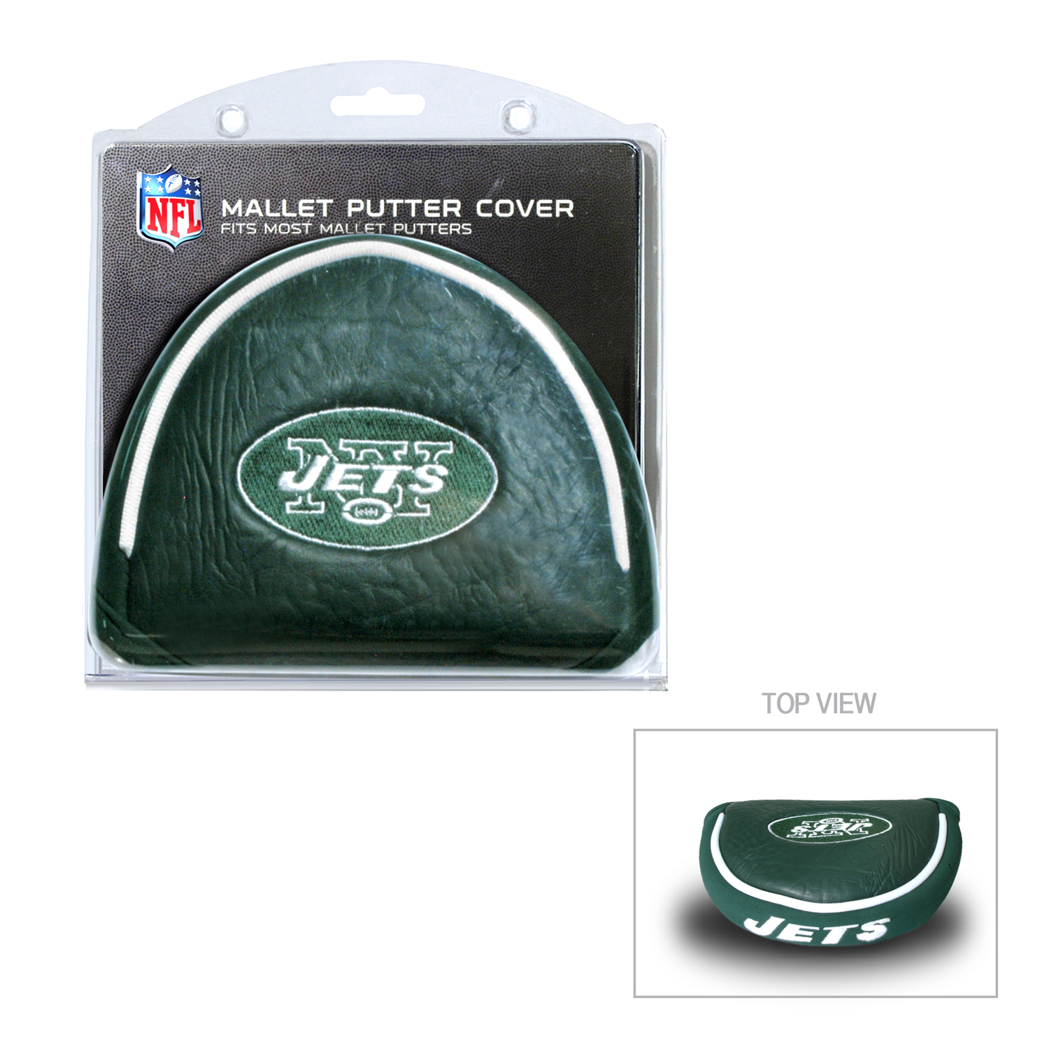 New York Jets Mallet Putter Cover