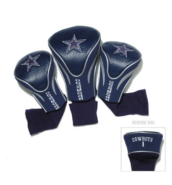 Dallas Cowboys 3 Pk Contour Sock Headcovers