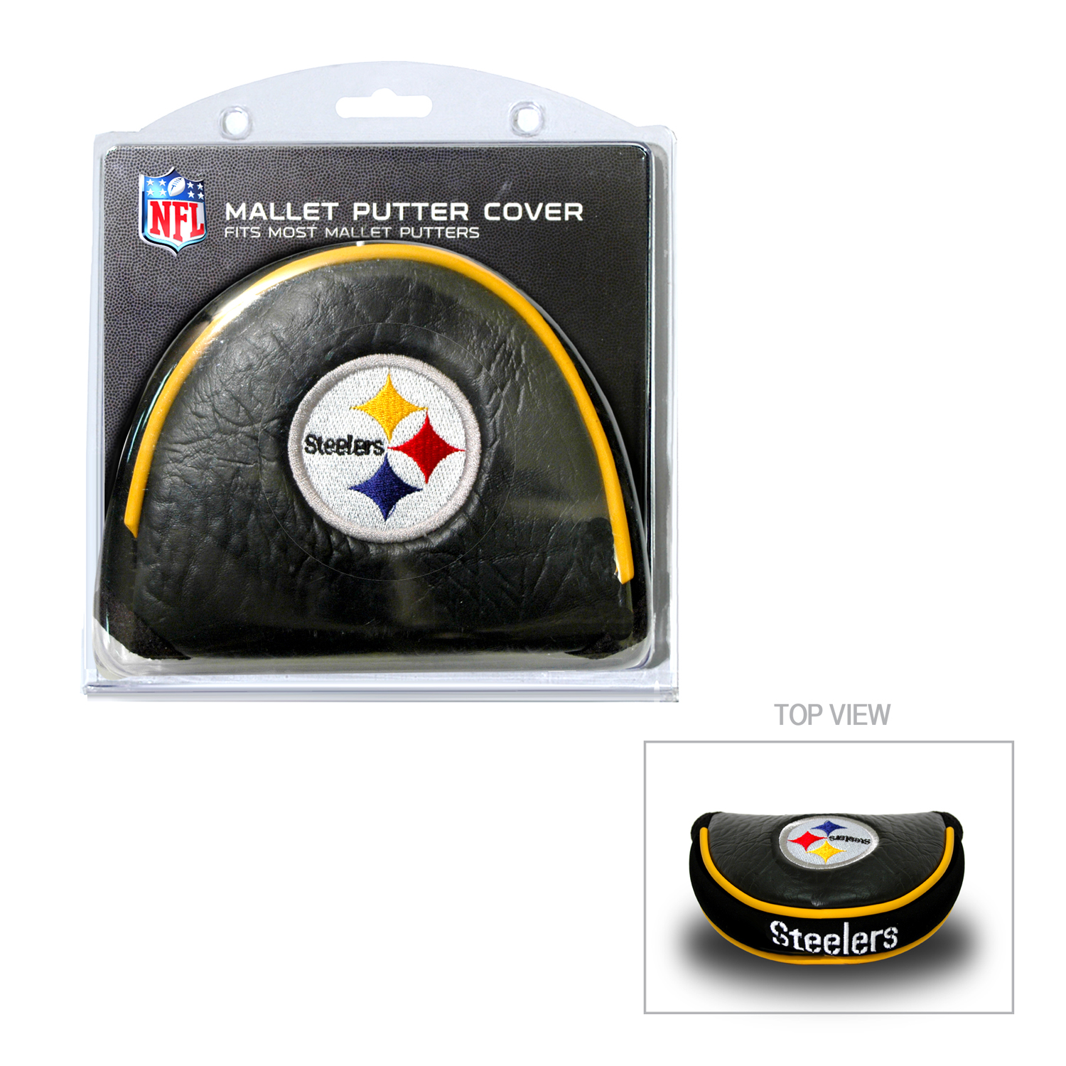 Pittsburgh Steelers Mallet Putter Cover