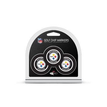 Pittsburgh Steelers 3 Pack Golf Chip