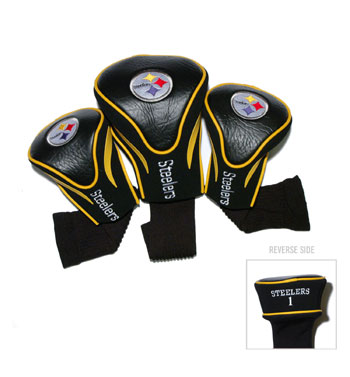 Pittsburgh Steelers 3 Pk Contour Sock Headcovers
