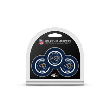 St. Louis Rams 3 Pack Golf Chip