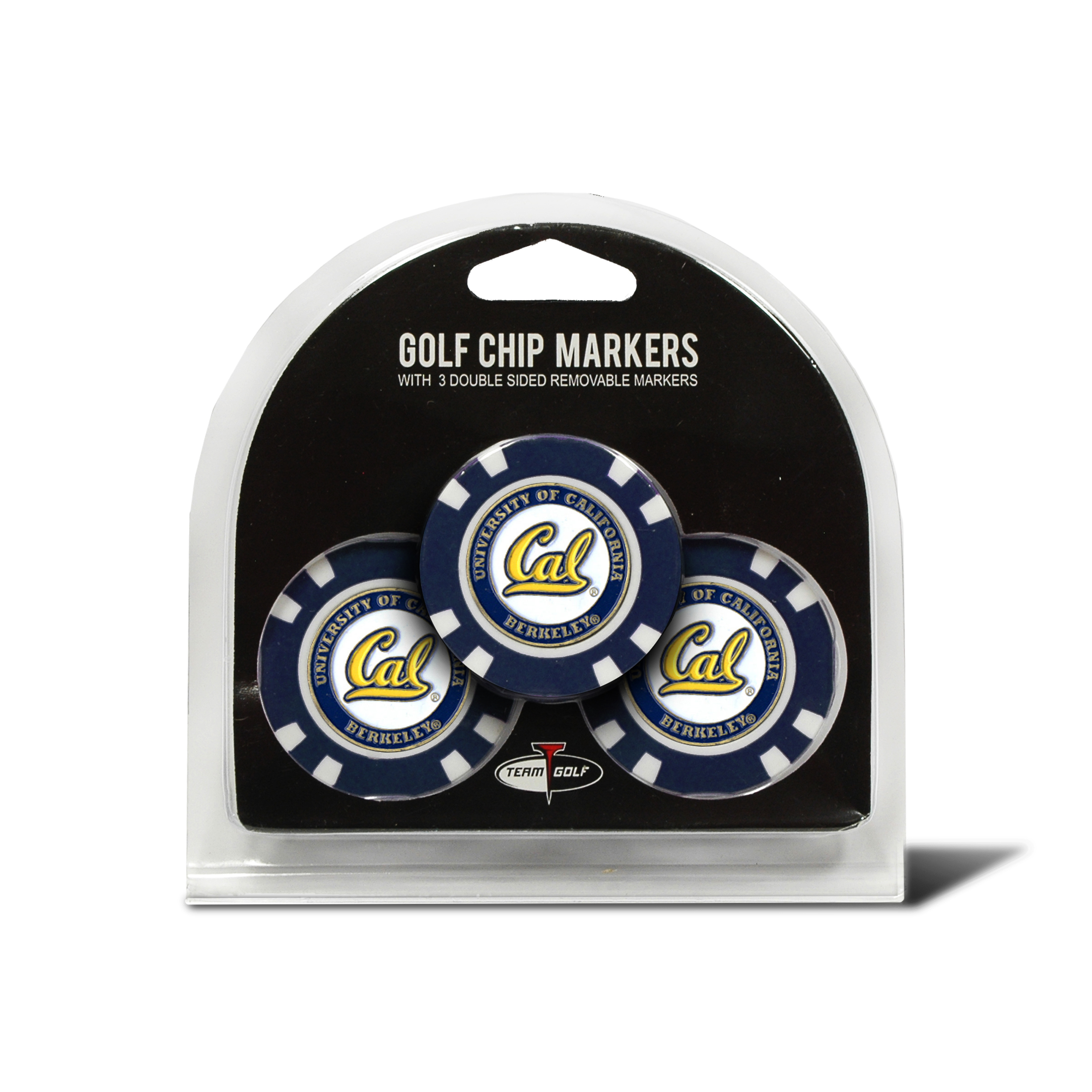 California Berkeley 3 Pack Golf Chip Ball Markers