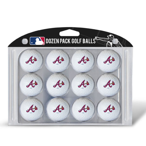 Atlanta Braves Golf Balls Dozen Pack