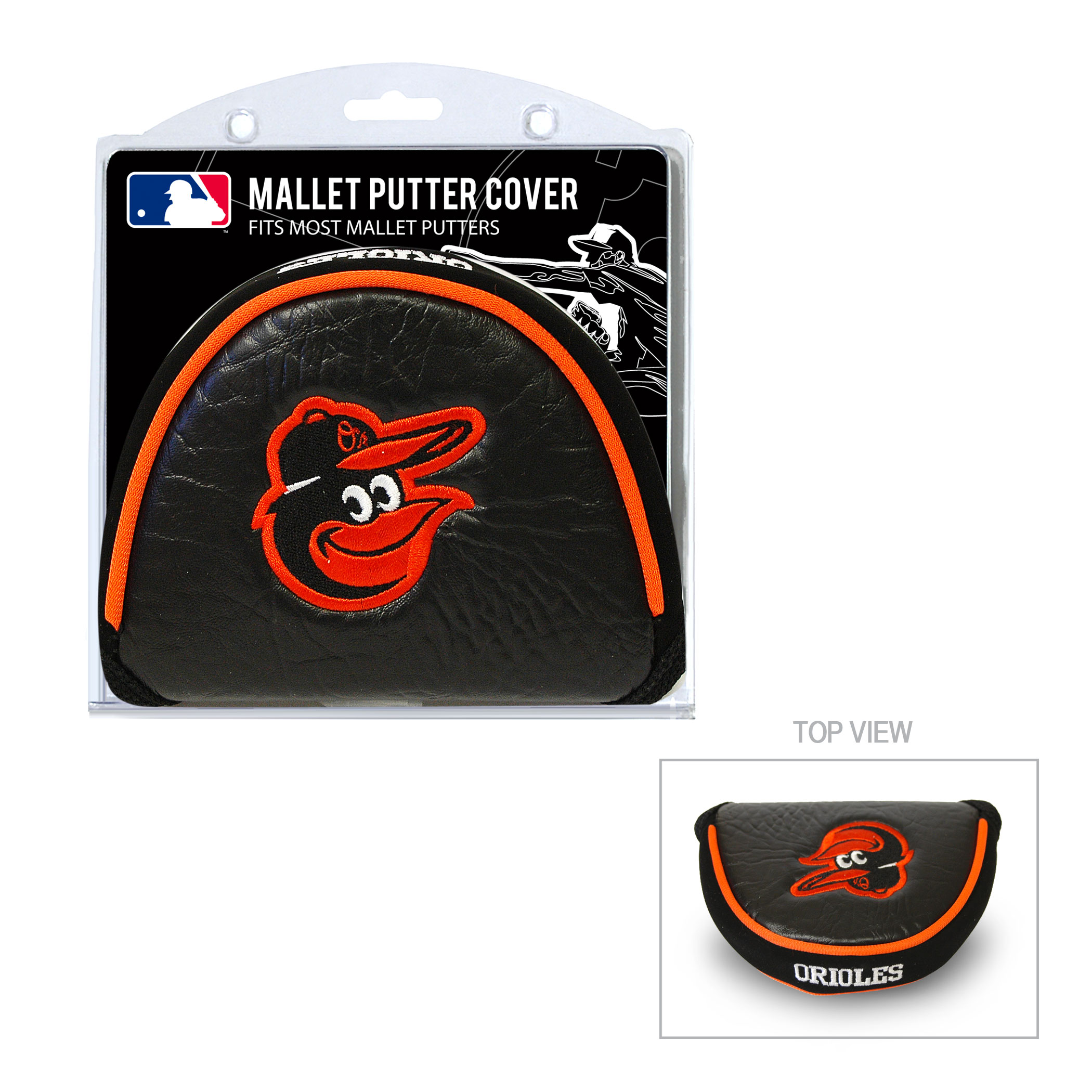 Baltimore Orioles Mallet Putter Cover
