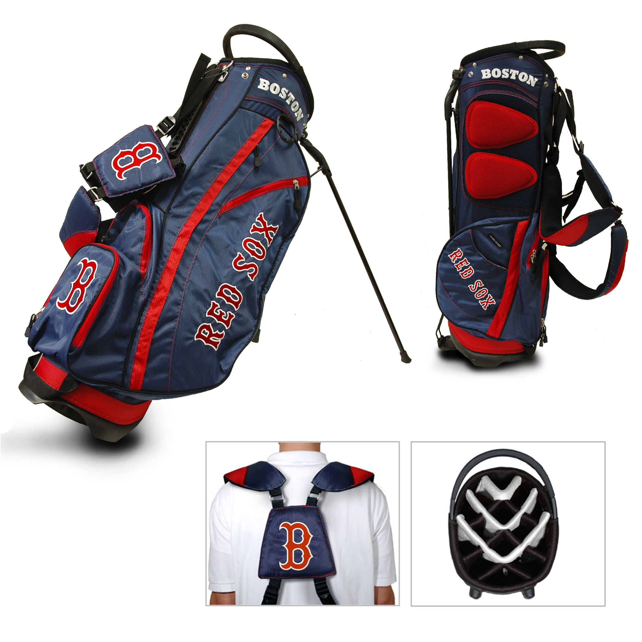 Boston Red Sox Fairway Stand Bag