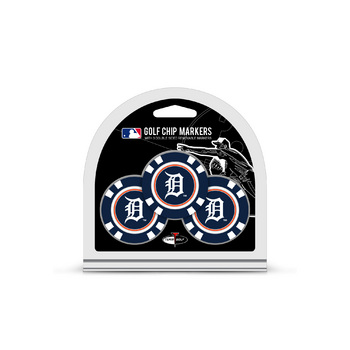 Detroit Tigers 3 Pack Golf Chips