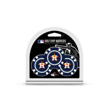 Houston Astros 3 Pack Golf Chips