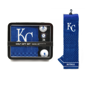 Kansas City Royals Embroidered Towel Tin Gift Set