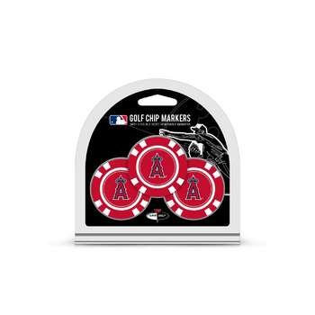 Los Angeles Angels 3 Pack Golf Chips