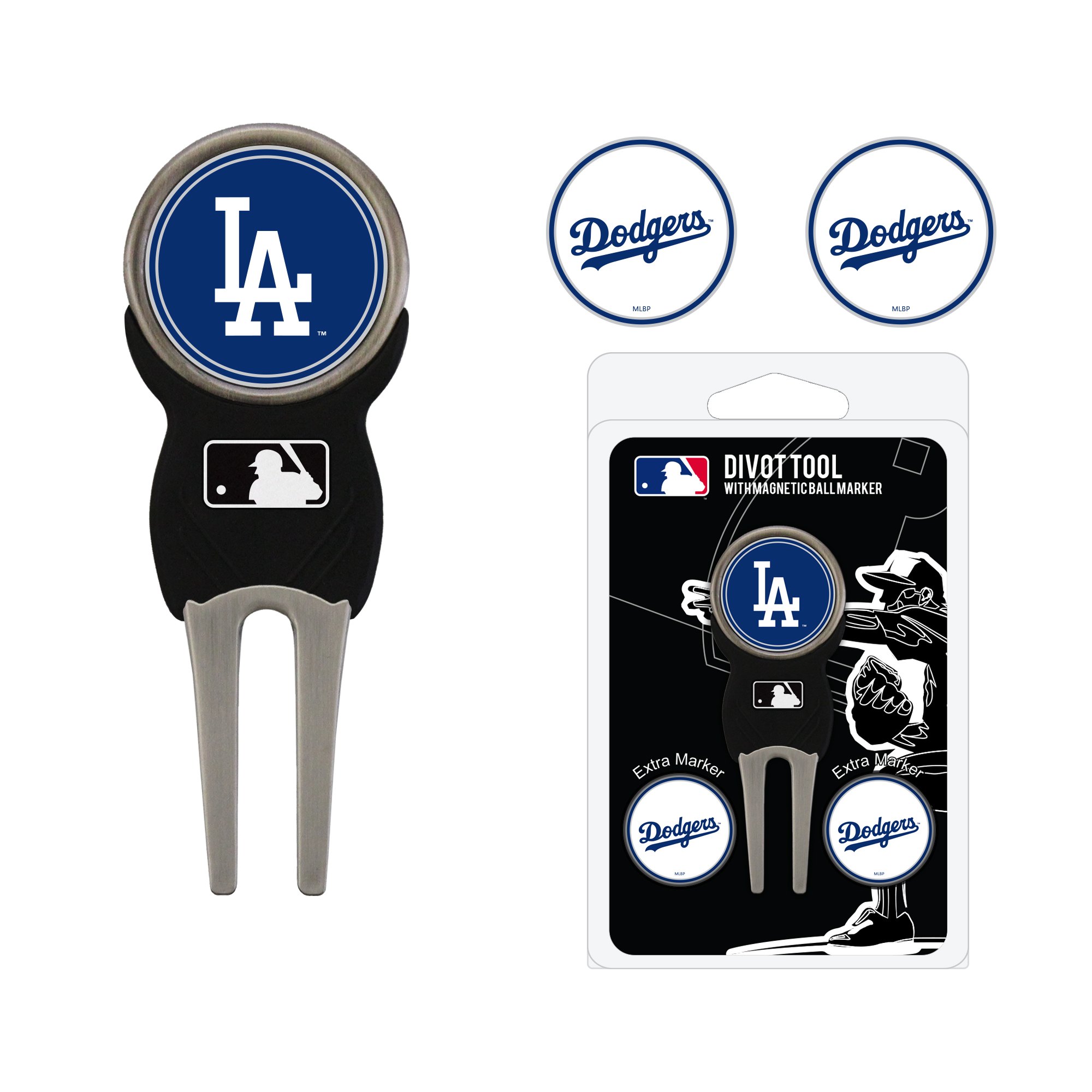 Los Angeles Dodgers Divot Tool Pack