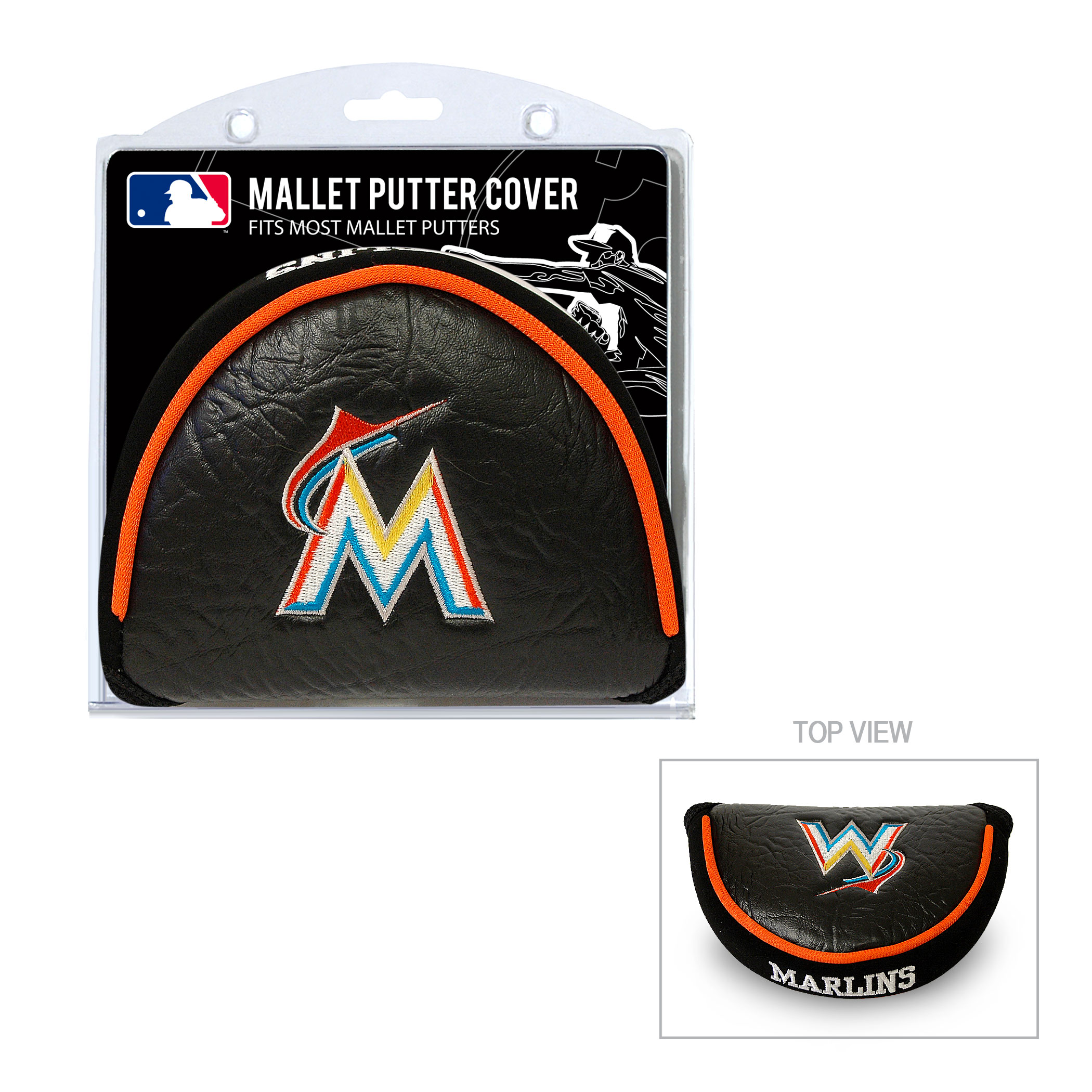 Miami Marlins Mallet Putter Cover