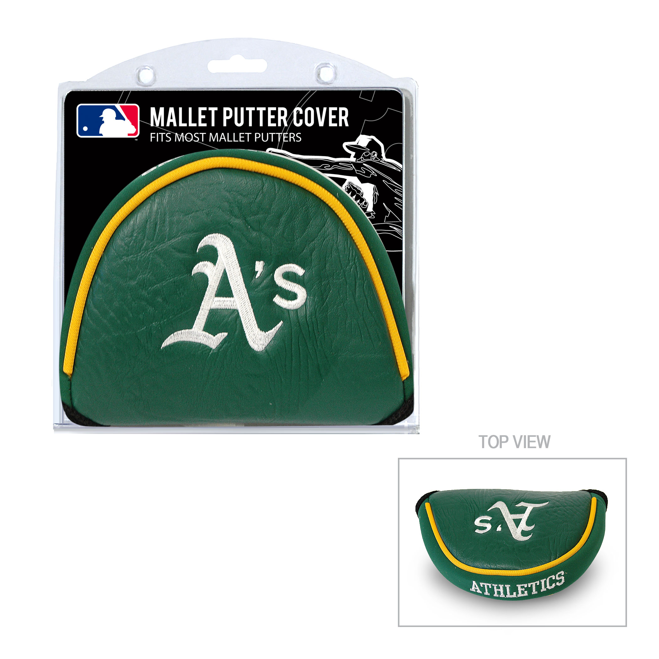 Oakland Athletics Mallet Putter Cover
