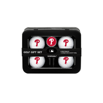 Philadelphia Phillies 4 Ball Tin Gift Set