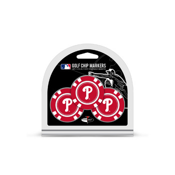 Philadelphia Phillies 3 Pack Golf Chips