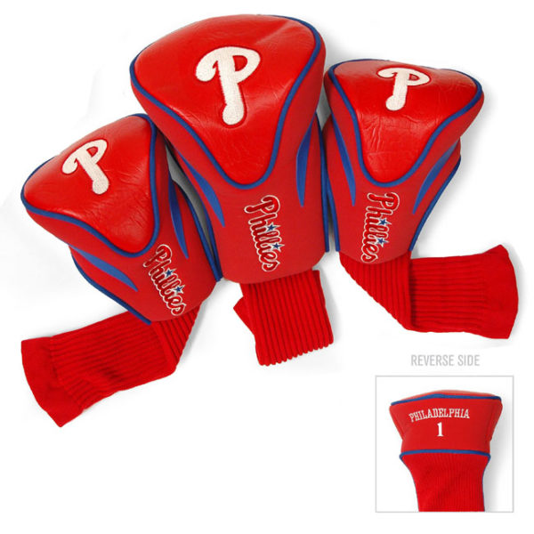 Philadelphia Phillies 3 Pk Contour Sock Headcovers
