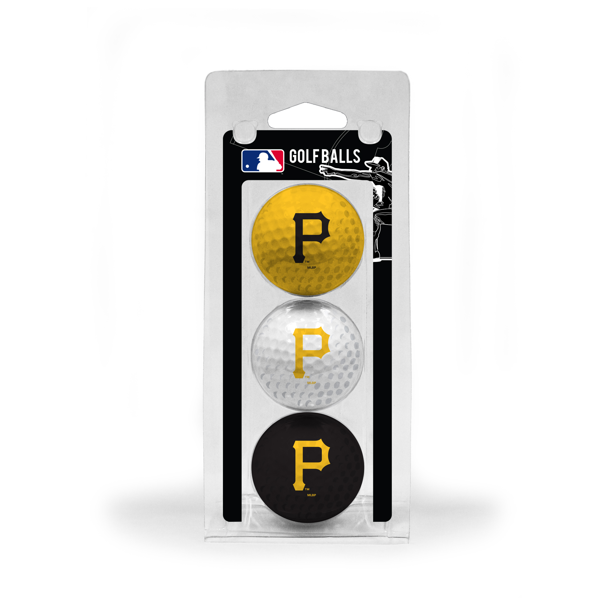 Pittsburgh Pirates Golf Balls 3 Pack