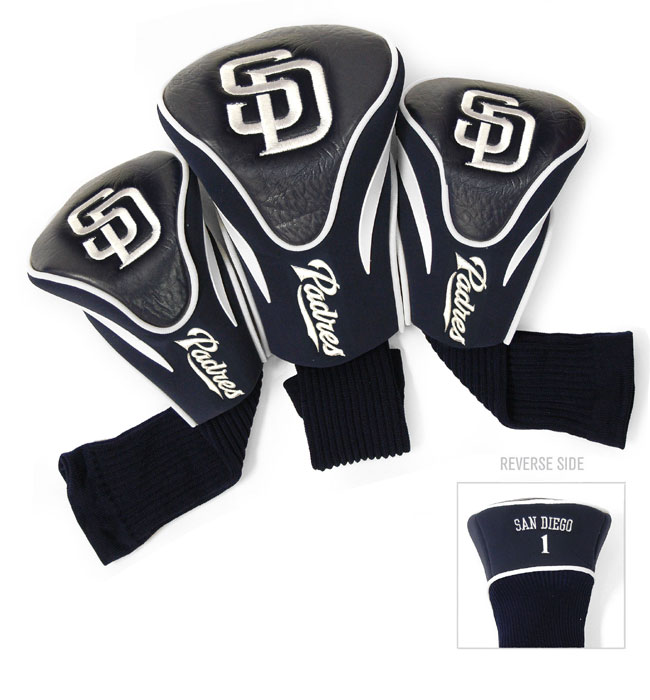 San Diego Padres 3 Pk Contour Sock Headcovers