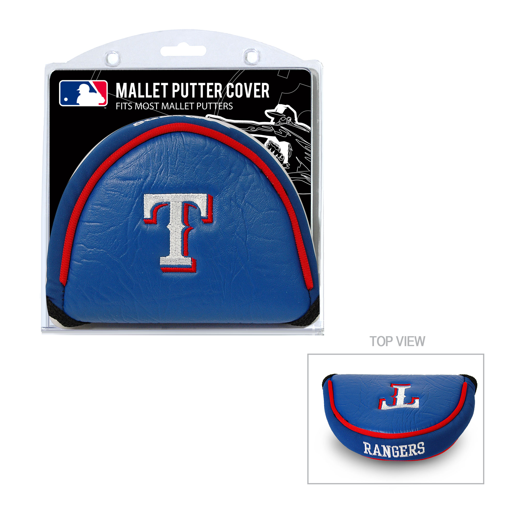 Texas Rangers Mallet Putter Cover