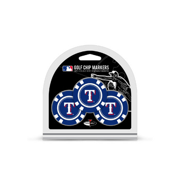 Texas Rangers 3 Pack Golf Chips