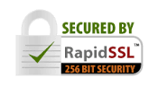 Secured with 256 Bit Encryption