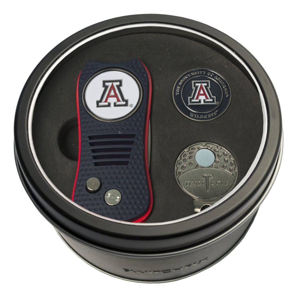 Arizona Switchfix + Cap Clip + Ball Marker Tin Gift Set