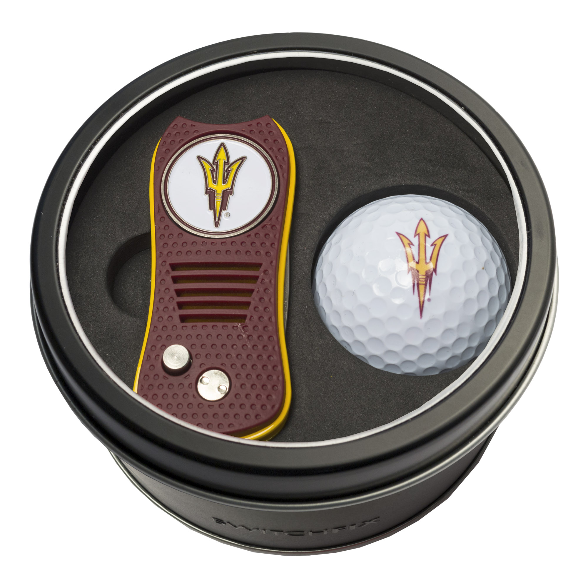 Arizona State Switchfix + Golf Ball Tin Gift Set