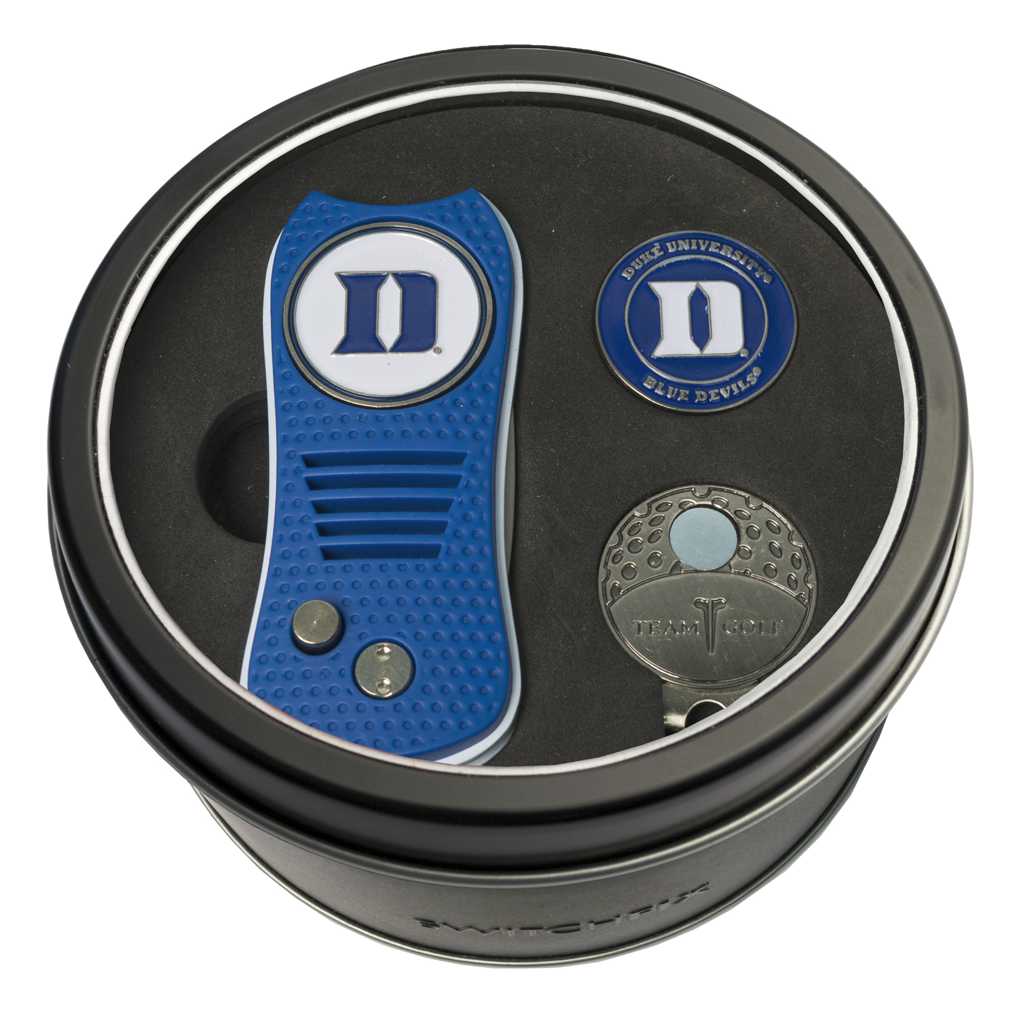 Duke Switchfix + Cap Clip + Ball Marker Tin Gift Set