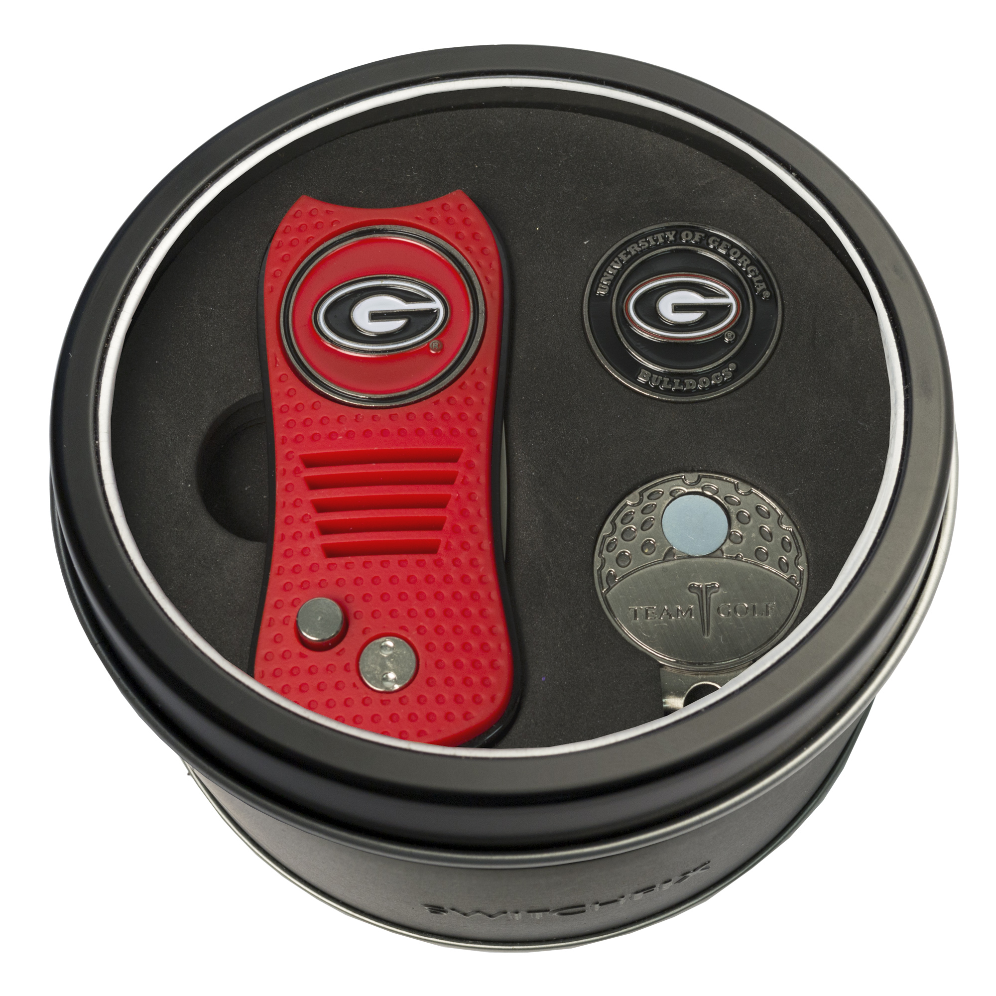 Georgia Switchfix + Cap Clip + Ball Marker Tin Gift Set