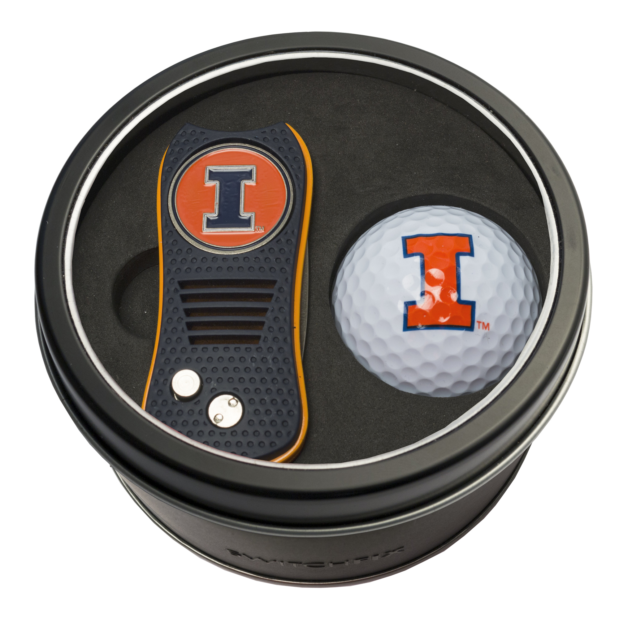 Illinois Switchfix + Golf Ball Tin Gift Set