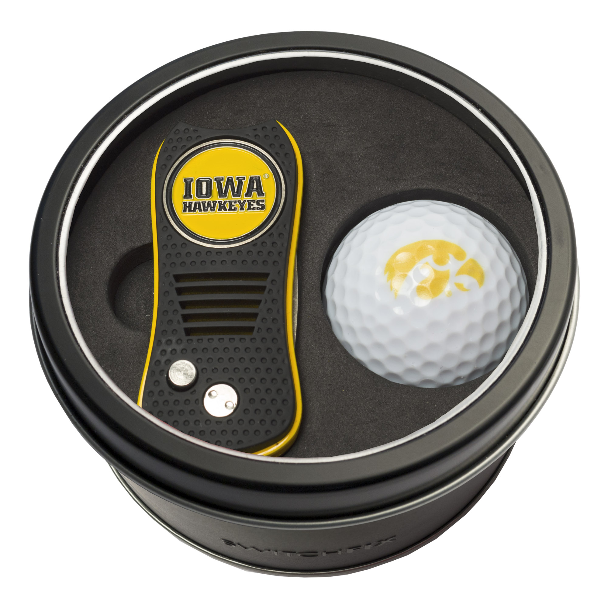 Iowa Switchfix + Golf Ball Tin Gift Set