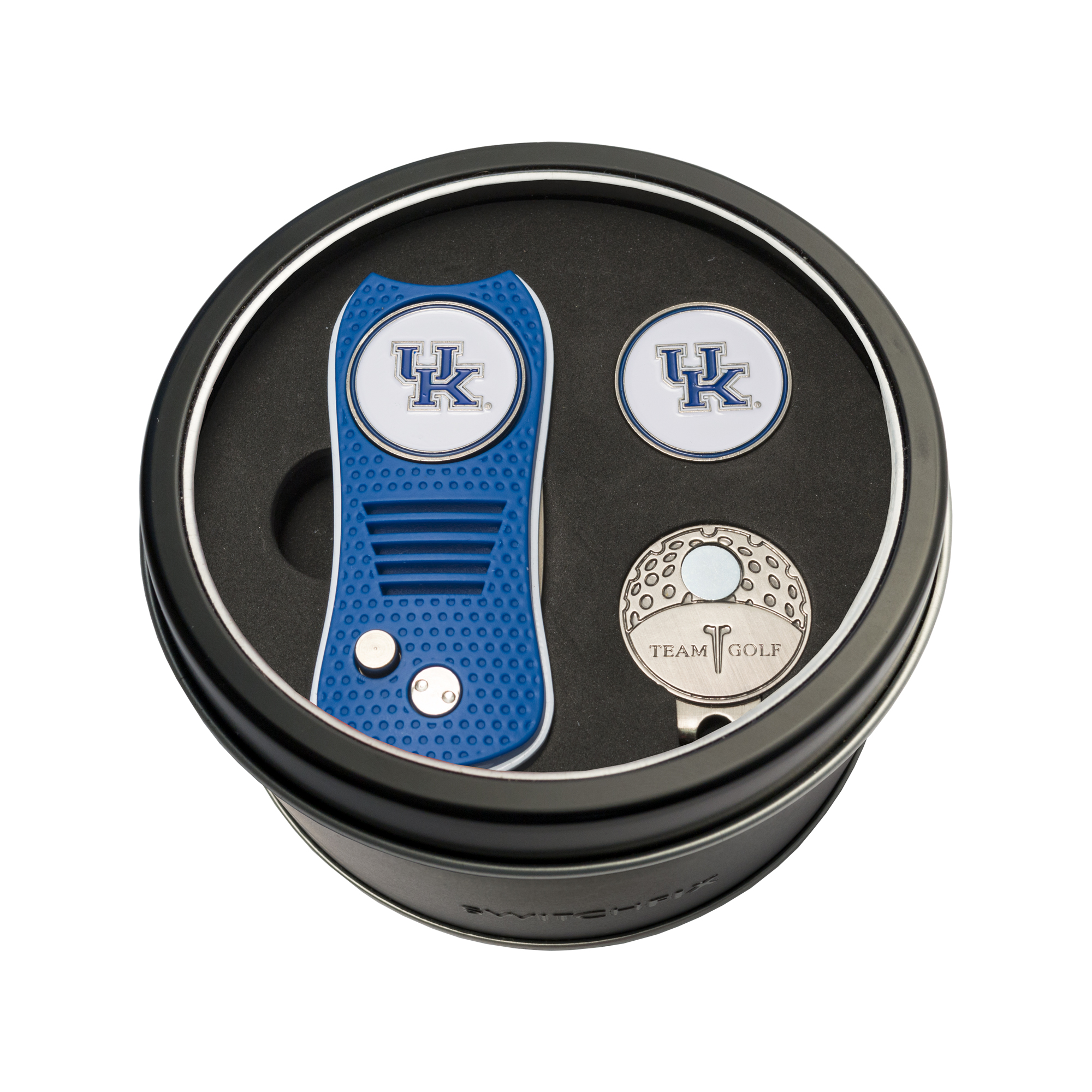 Kentucky Switchfix + Cap Clip + Ball Marker Tin Gift Set