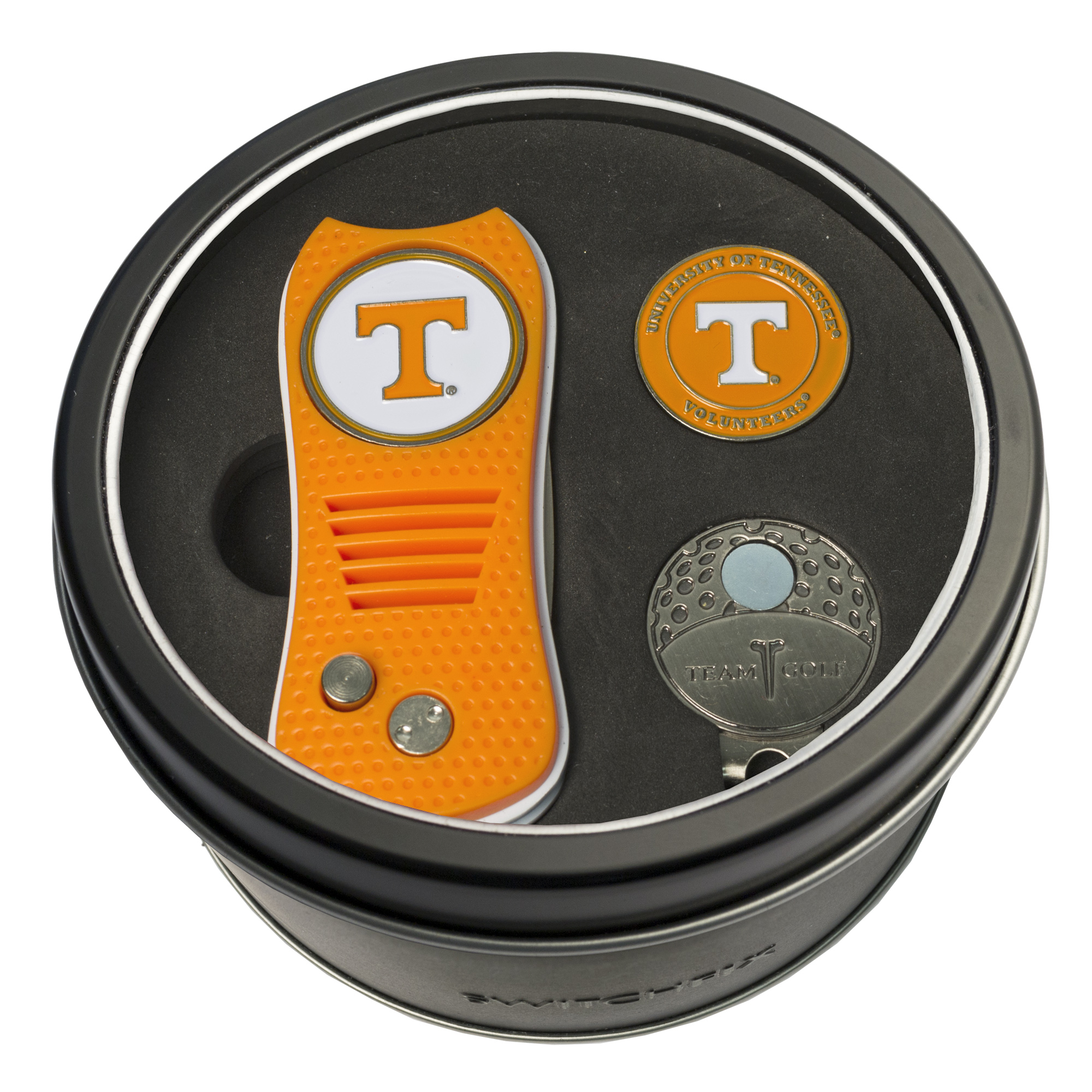 Tennessee Switchfix + Cap Clip + Ball Marker Tin Gift Set