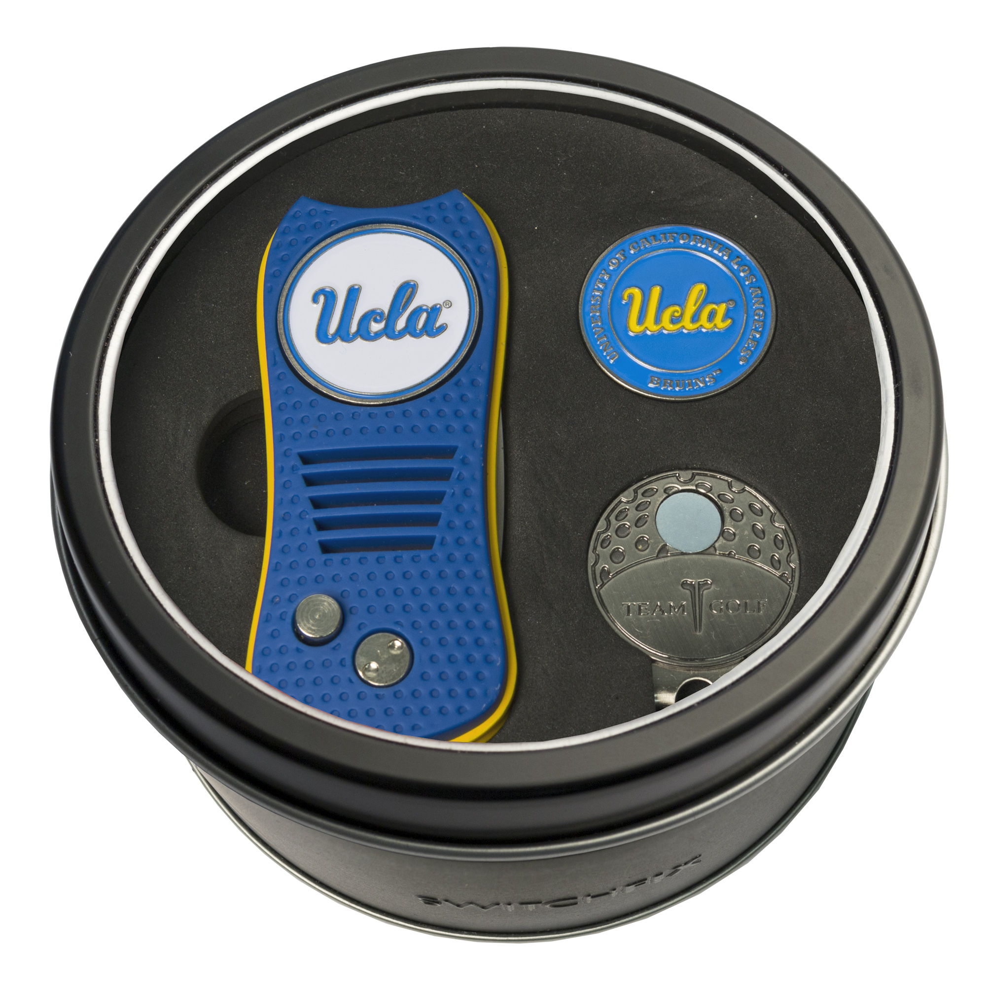 UCLA Switchfix + Cap Clip + Ball Marker Tin Gift Set