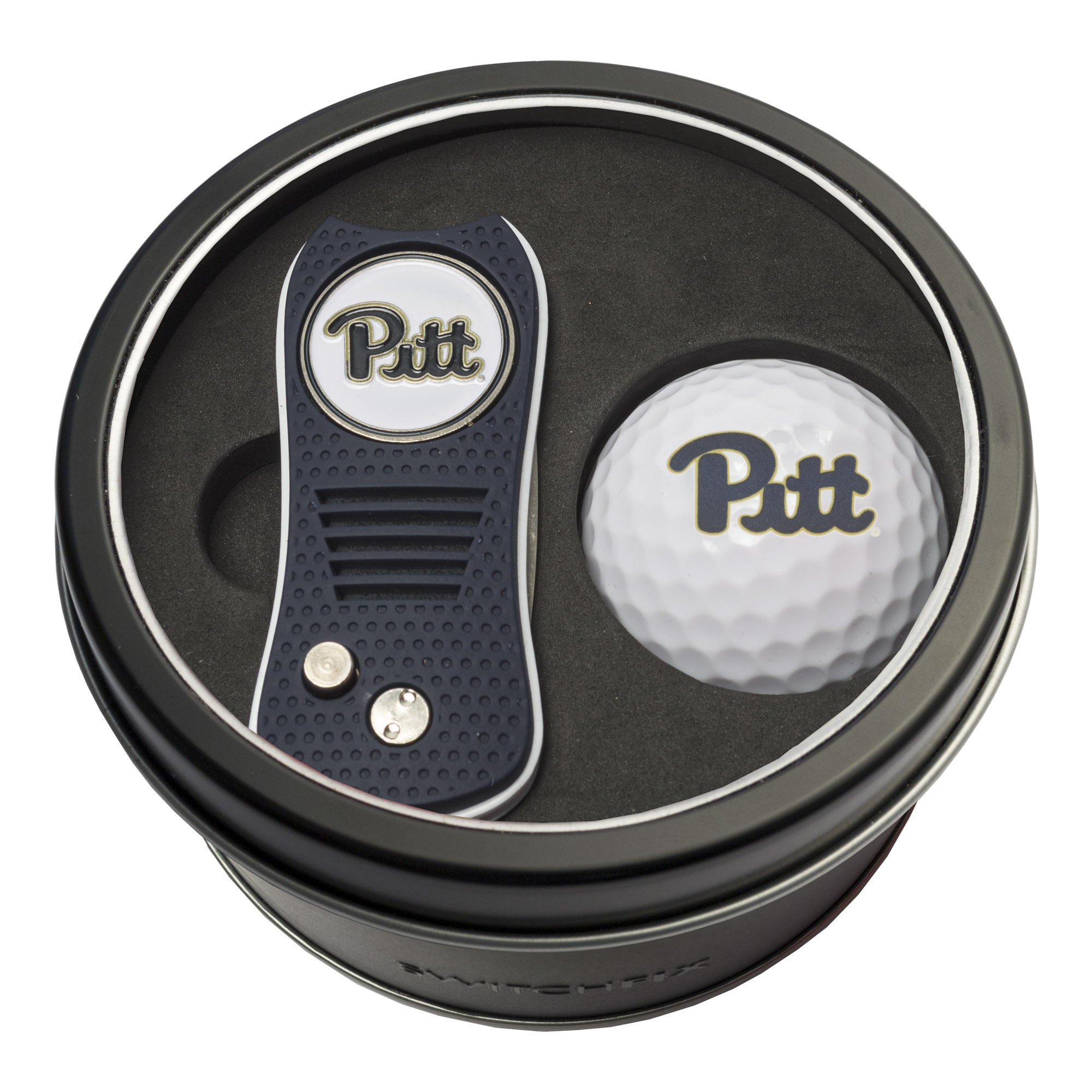 Pitt Panthers Switchfix + Golf Ball Tin Gift Set