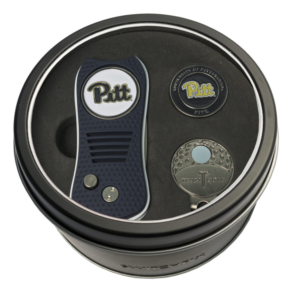 Pitt Switchfix + Cap Clip + Ball Marker Tin Gift Set