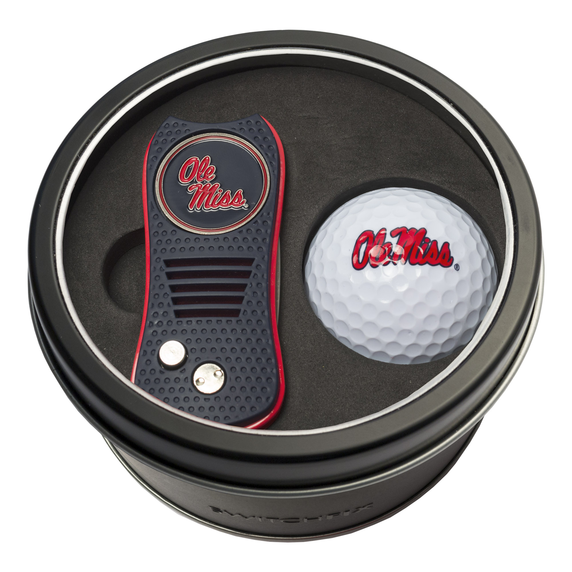 Ole Miss Switchfix + Golf Ball Tin Gift Set