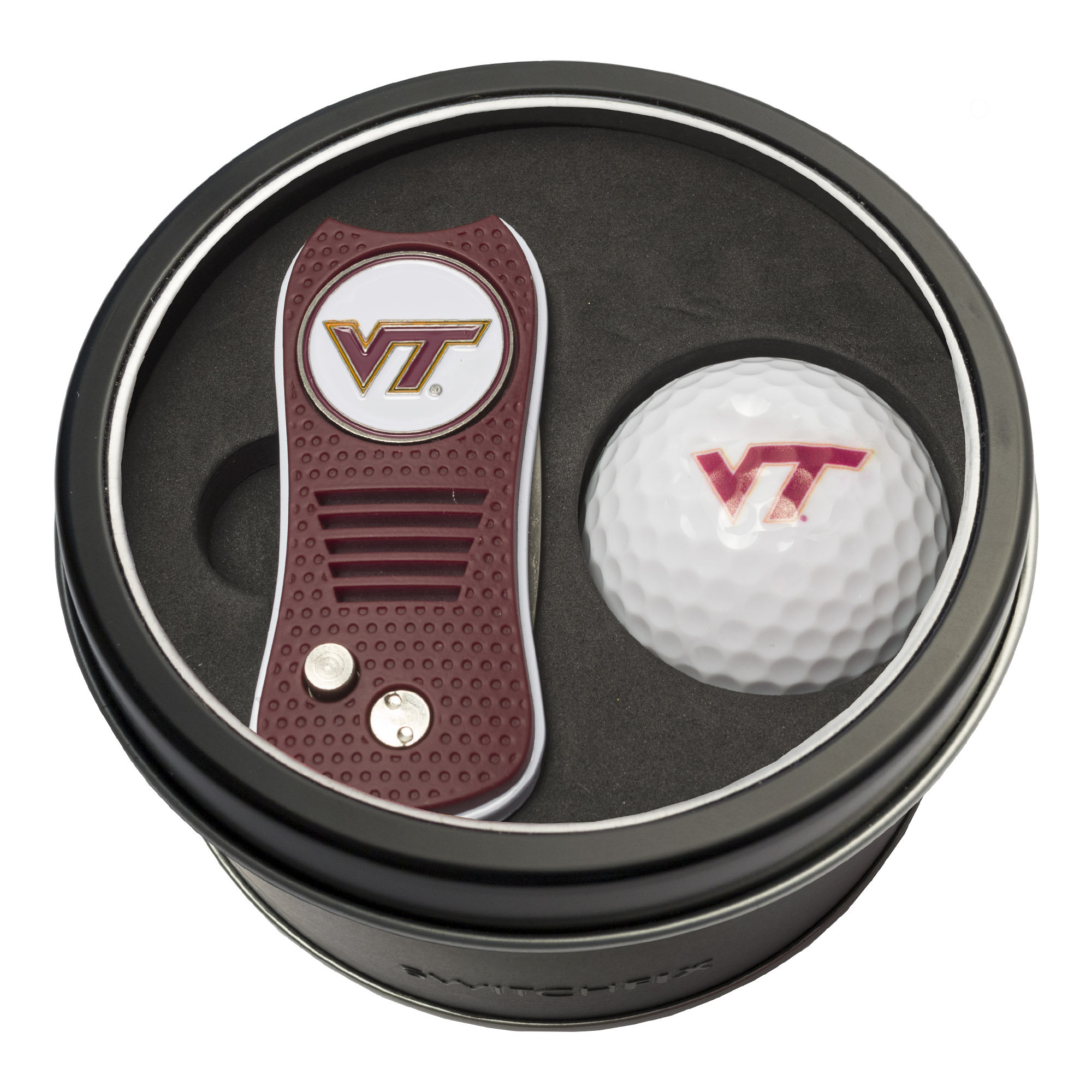 Virginia Tech Switchfix + Golf Ball Tin Gift Set