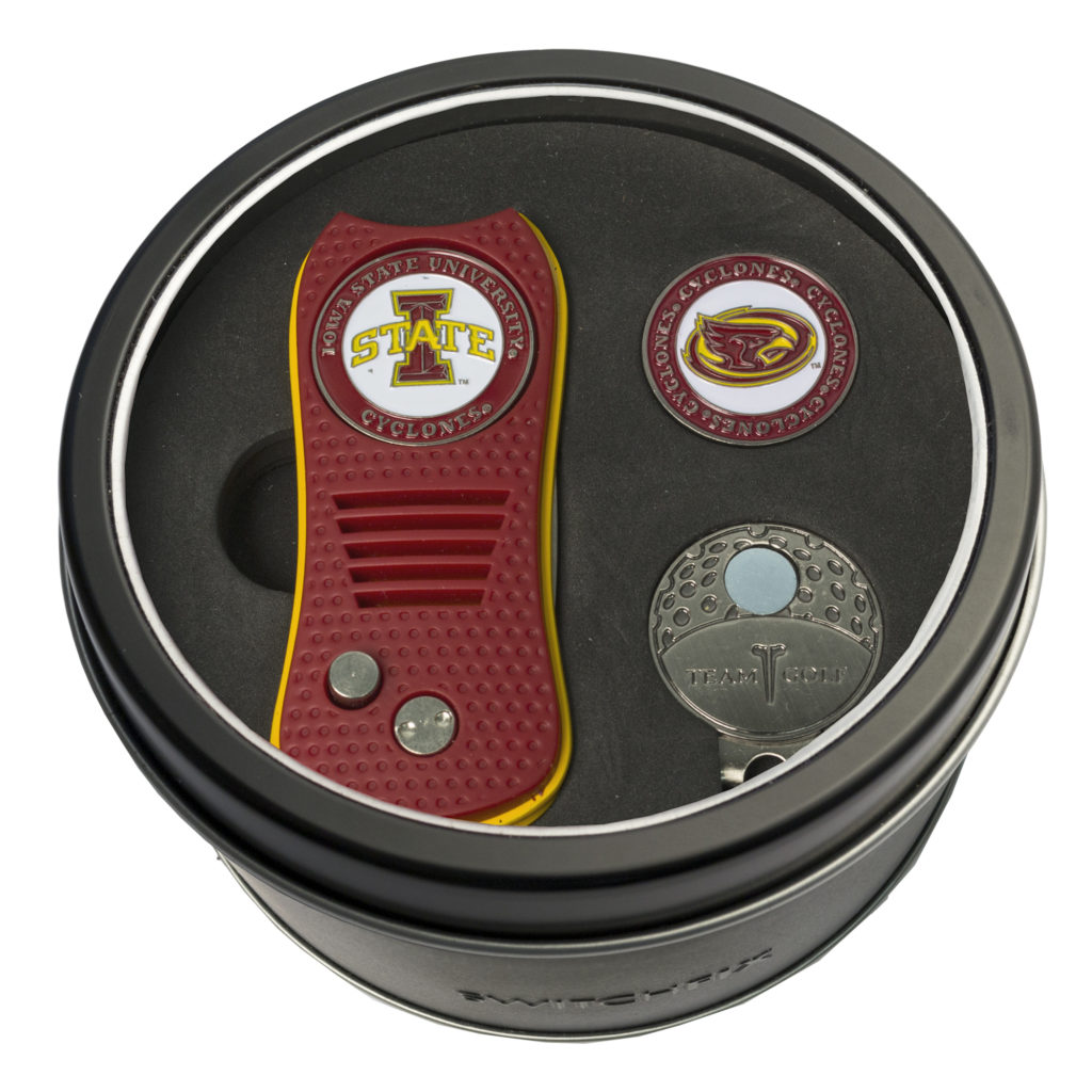 Iowa State Switchfix + Cap Clip + Ball Marker Tin Gift Set