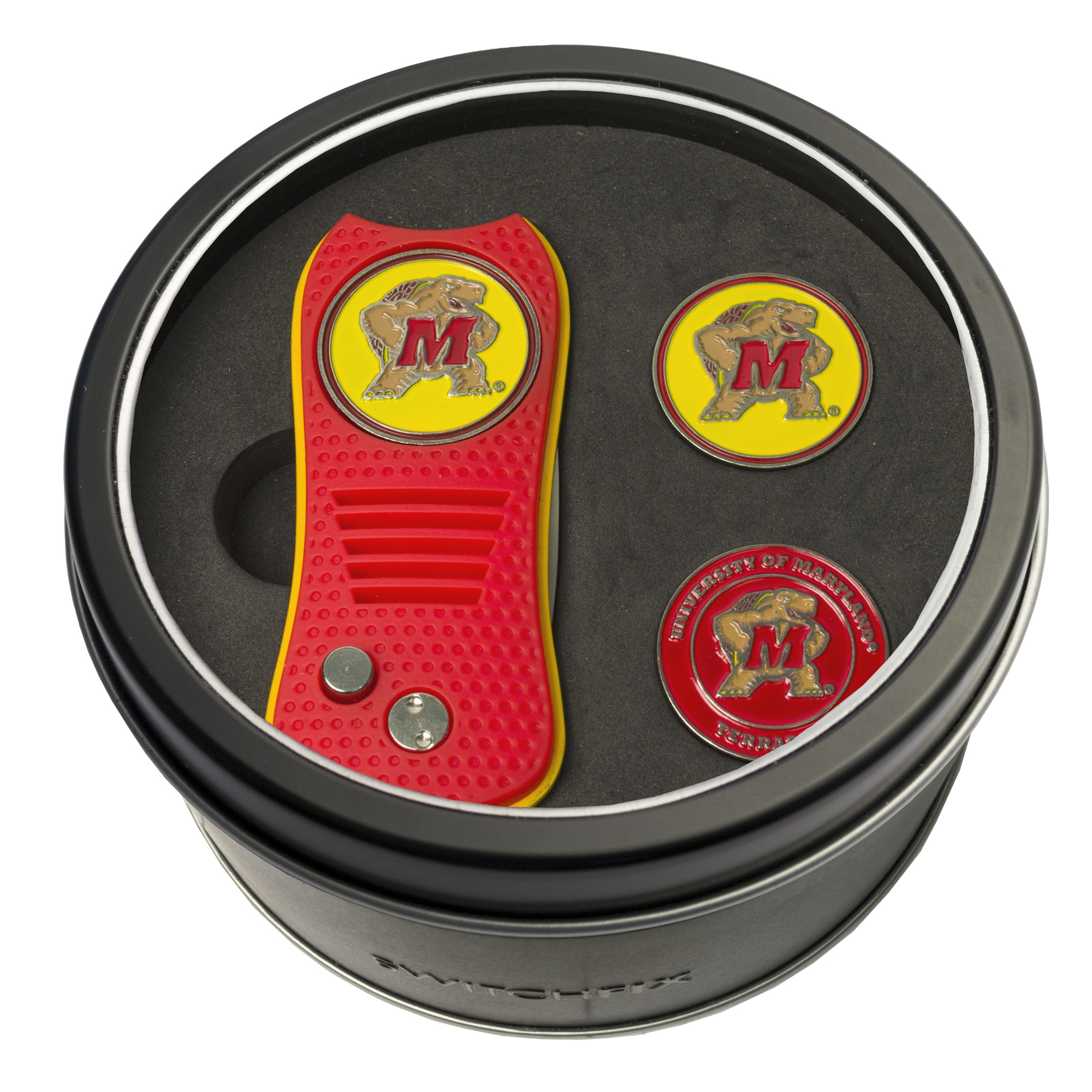 Maryland Switchfix + 2 Ball Marker Tin Gift Set