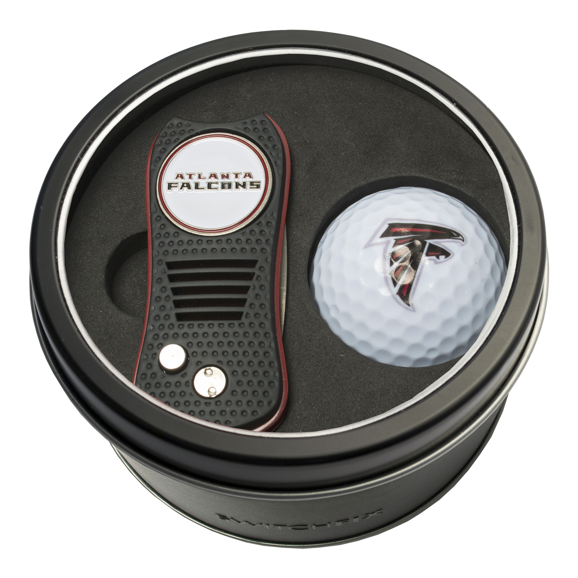 Atlanta Falcons Switchfix + Golf Ball Tin Gift Set
