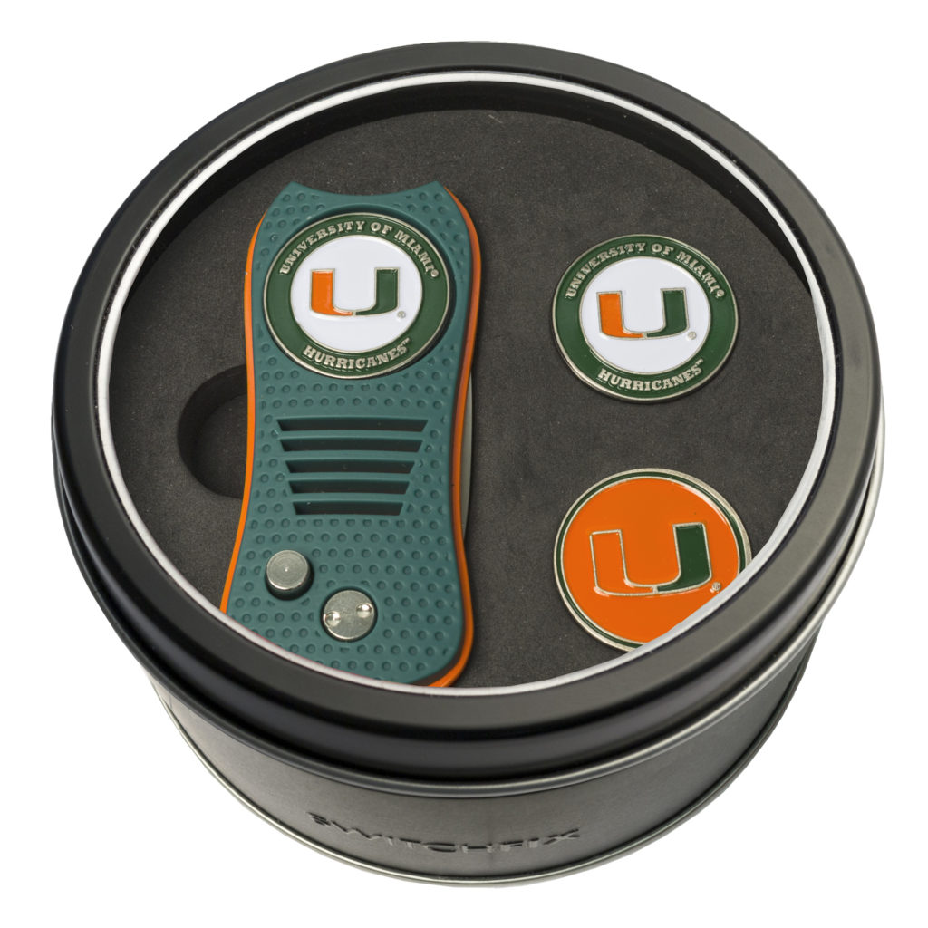 Miami Switchfix + 2 Ball Marker Tin Gift Set