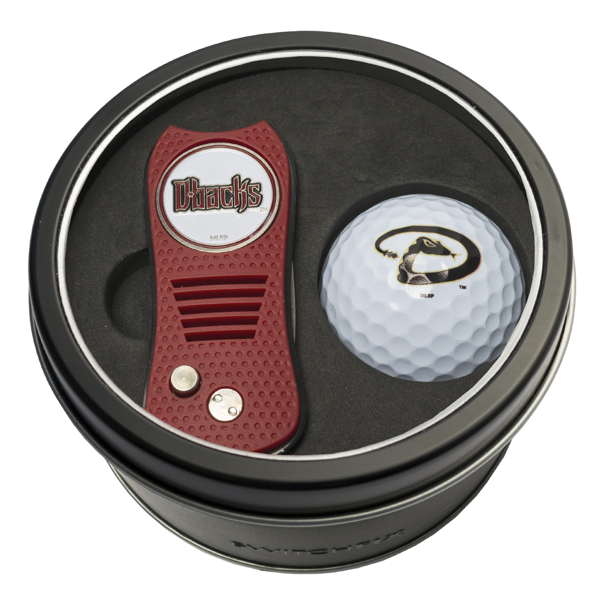 Arizona Diamondbacks Switchfix + Golf Ball Tin Gift Set