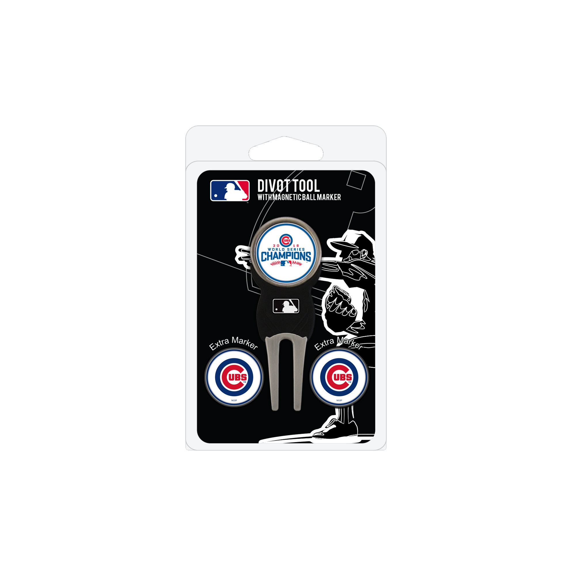 Chicago Cubs World Series Champions Divot Tool Pack