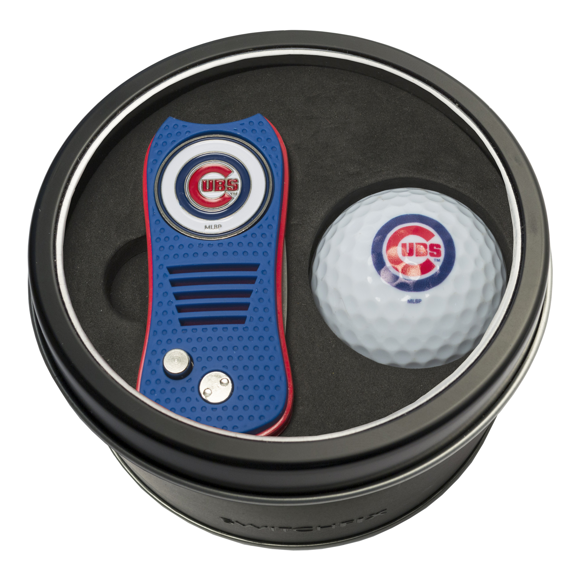 Chicago Cubs Switchfix + Golf Ball Tin Gift Set