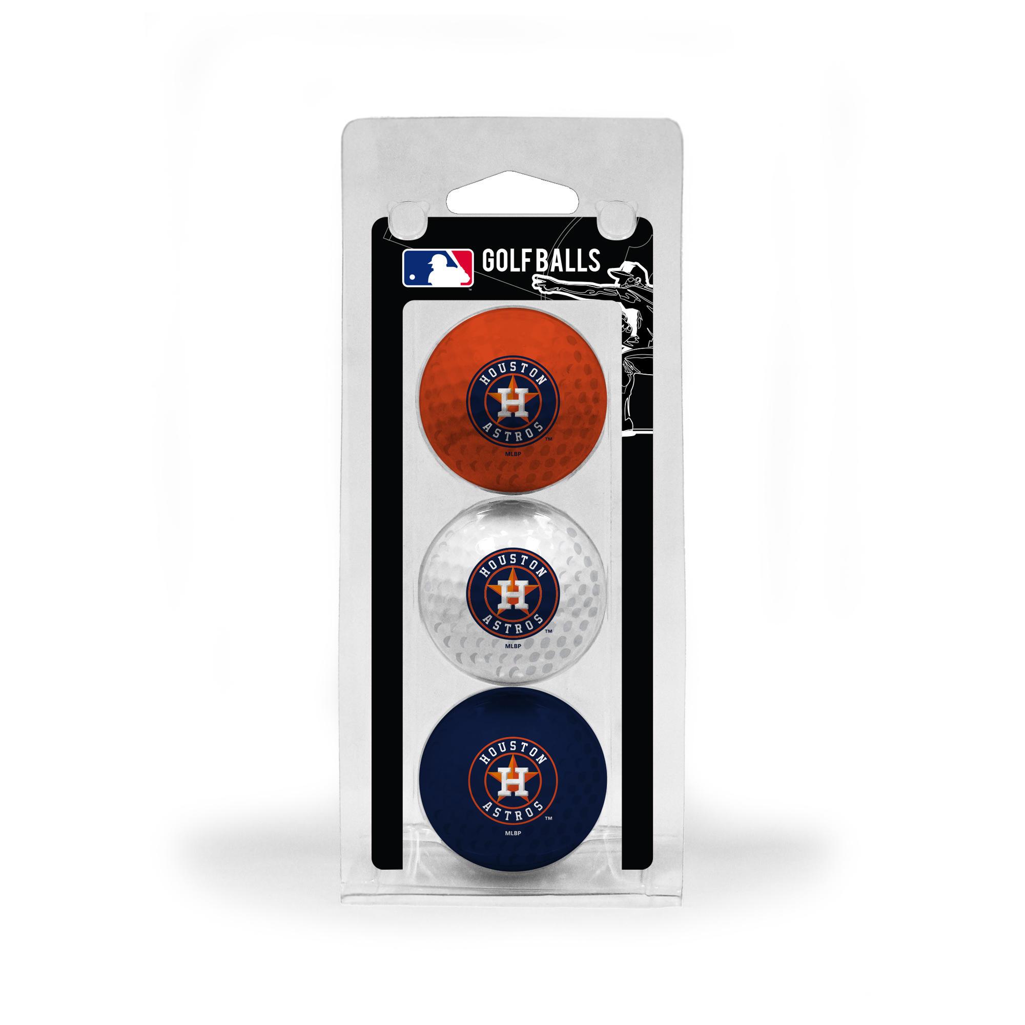 Houston Astros Golf Balls 3 Pack