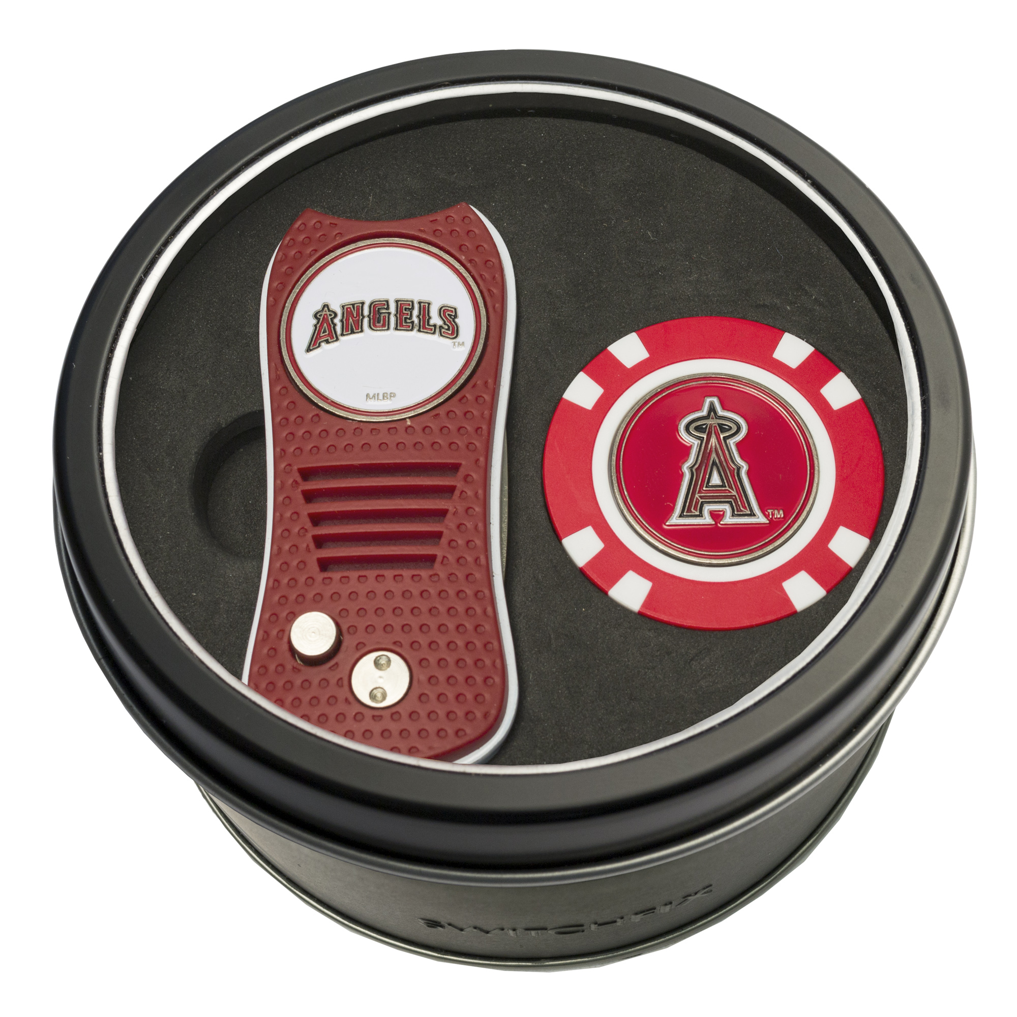 Los Angeles Angels Switchfix + Golf Chip Tin Gift Set