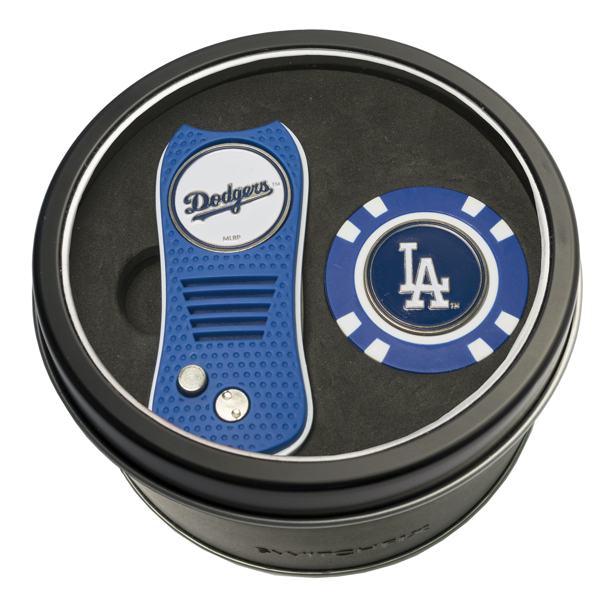 Los Angeles Dodgers Switchfix + Golf Chip Tin Gift Set