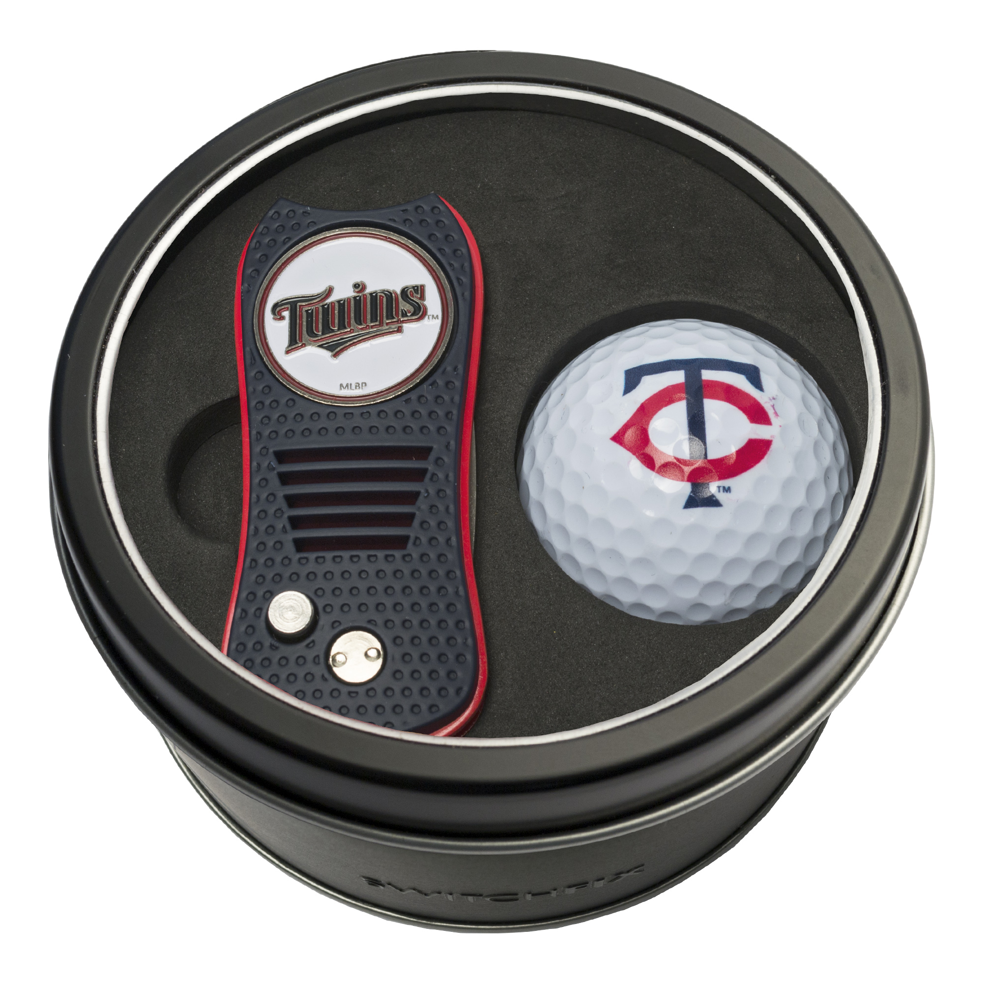 Minnesota Twins Switchfix + Golf Ball Tin Gift Set